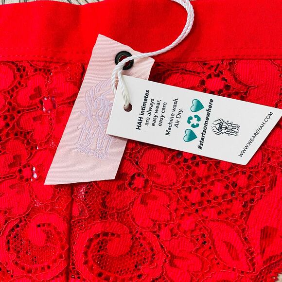 We are HAH Gettin' Cheeky Panty Siren Red M/L - Picture 6 of 9